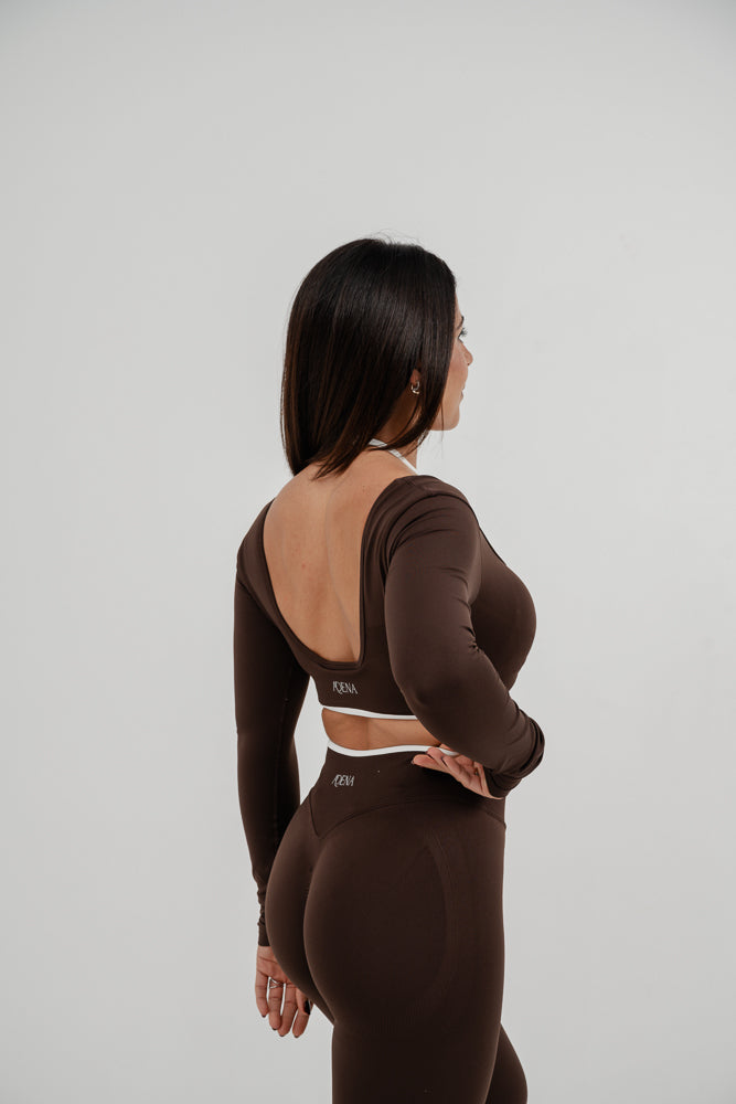 Ada Longsleeve Marrone