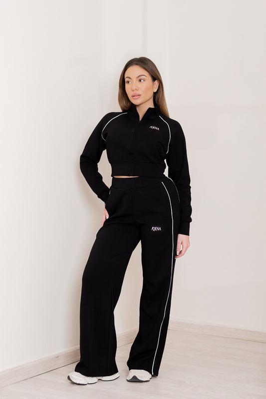 Set Sira - Zip + Jogger Nero