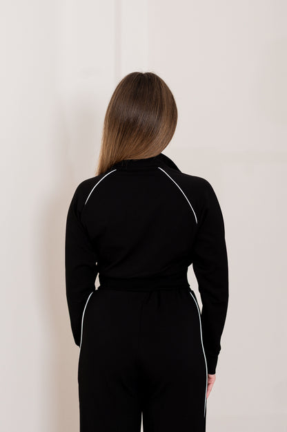 Set Sira - Zip + Jogger Nero