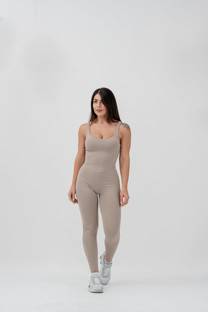 Leda Jumpsuit - Fango