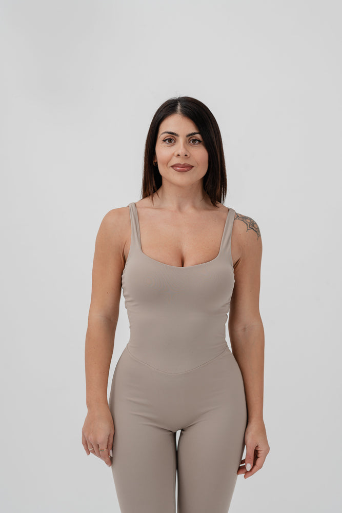Leda Jumpsuit - Fango