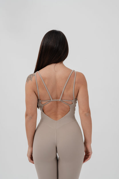Leda Jumpsuit - Fango
