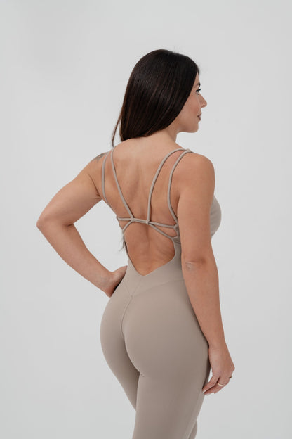 Leda Jumpsuit - Fango