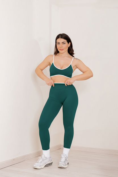 Set Ada Top + Leggings Verde