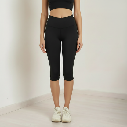 Clea Leggings Capri Nero