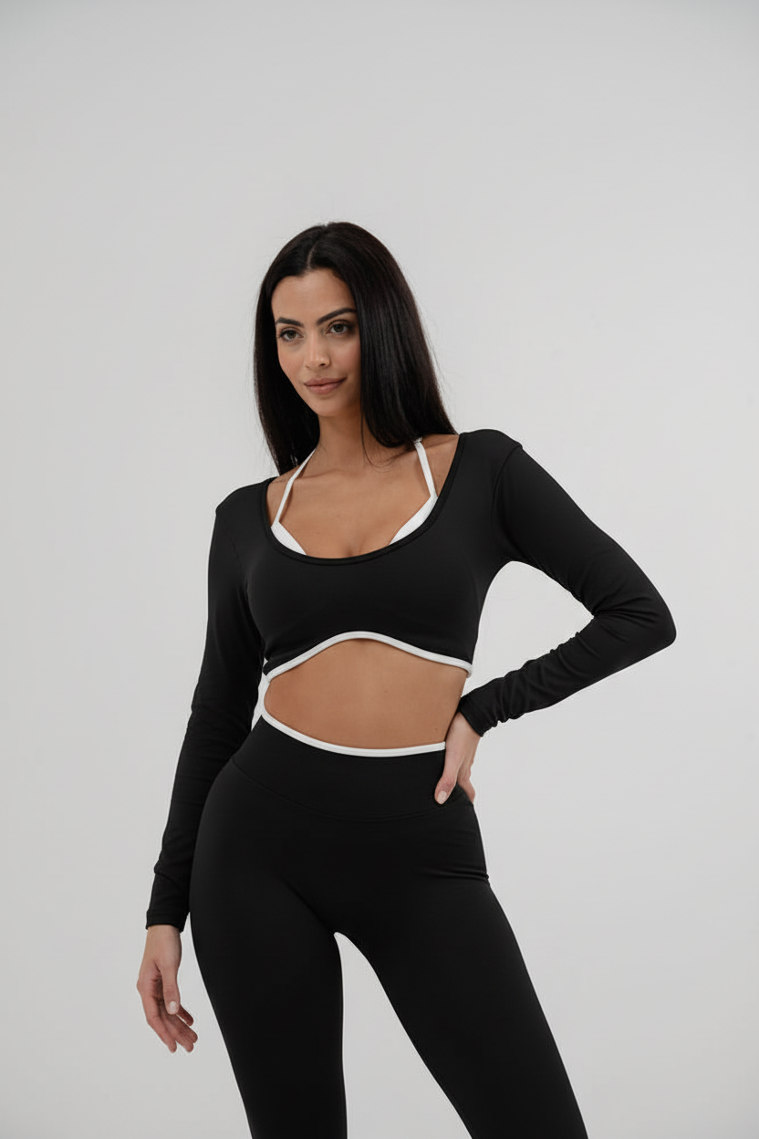 Ada Longsleeve Nero