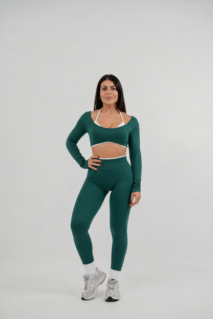 Set ricolorato nel verde della seconda foto