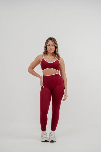 Ada Leggings Burgundy