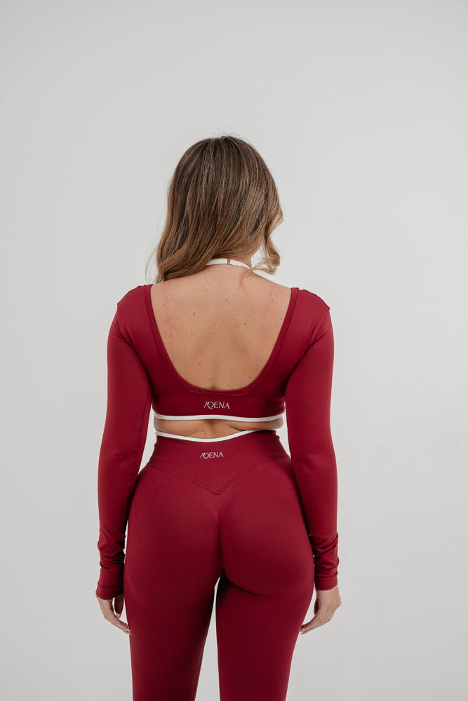 Ada Longsleeve Burgundy
