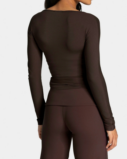 Nora – Wrap Marrone